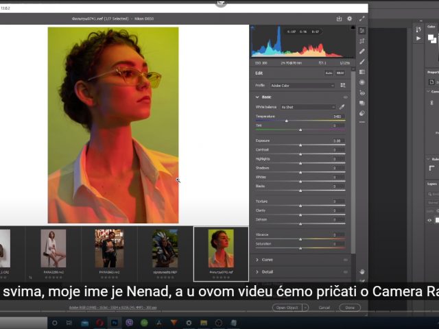 Camera Raw na sprskom jeziku