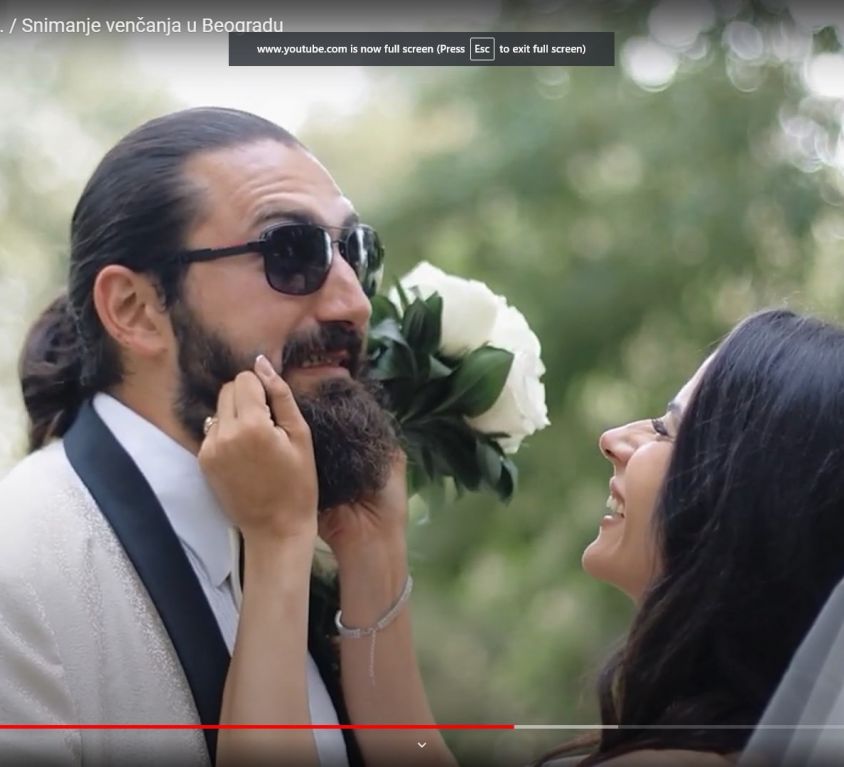 Ana i Miloš – Love Story 2022. / Snimanje venčanja u Beogradu